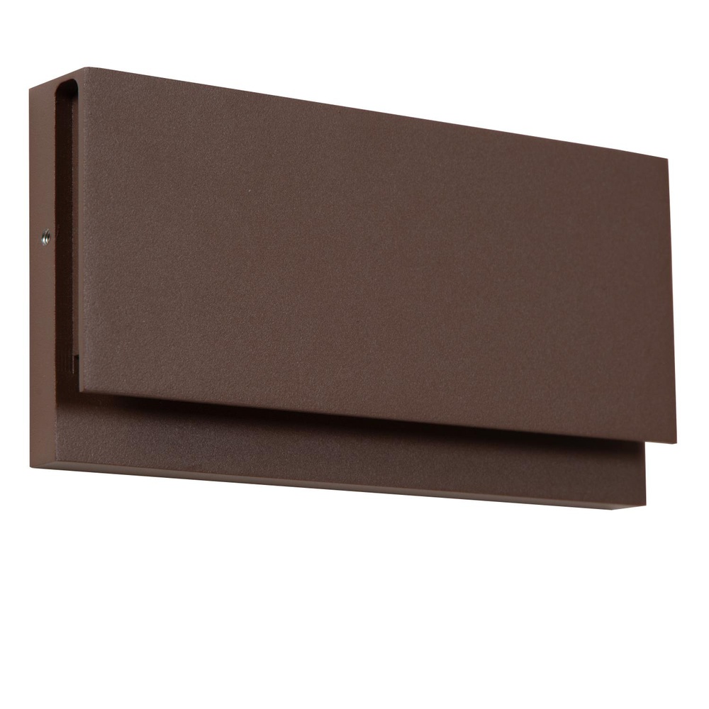 Lucide Strakke wandlampLomar 10W - 2700K roestbruin - 33819/08/97